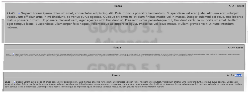 GDRCD 5.6.0.6 - Dimensione Testo Chat